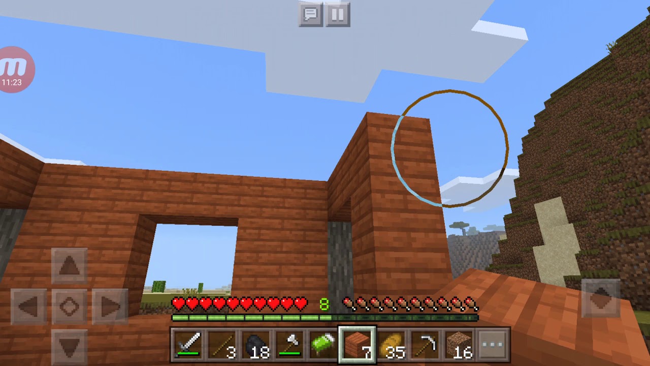 The new Minecraft survival series episode 2| Building a new house ...