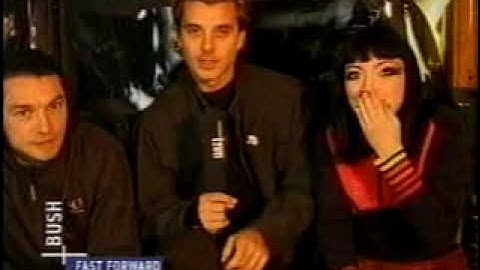 Bush Interview Fast Forward Viva Zwei (German tv) 2000 (part 1)