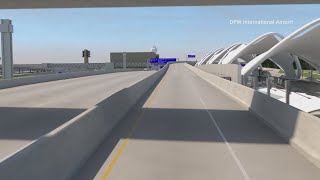 DFW Airport traffic: Early access to new Terminal A exit opened