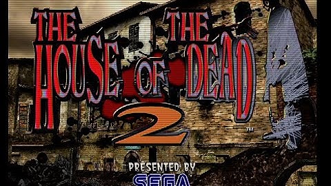 House of the Dead 2(Sega Dreamcast, 1999) Intro Attract