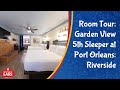 Disney's Port Orleans Resort: Riverside Room Tour - 5th Sleeper (Garden View) Alligator Bayou
