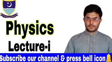 FSc Physics part 1, Ch 2 - Basic Concept of Vector - 11th Class Physics