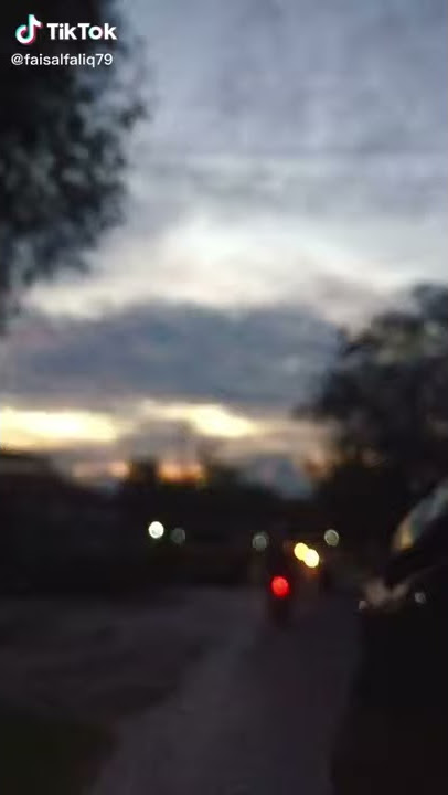 Story wa pemandangan di sore hari