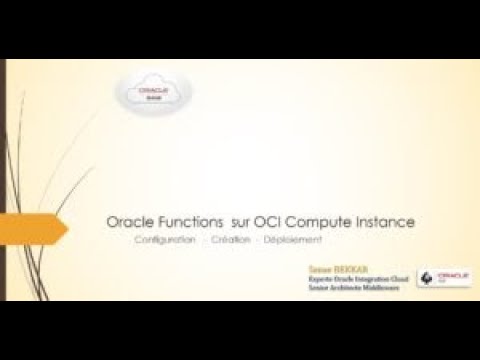 [New] Oracle Functions  sur OCI Compute Instance  - Part 1-