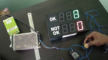 Industrial production counter large size