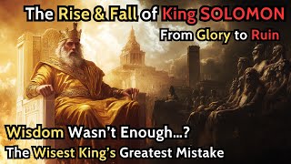 The Rise and Fall of King Solomon – A Powerful Bible Story