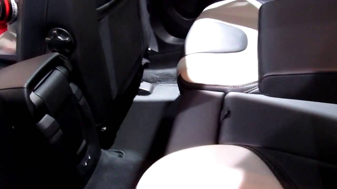 Volvo V40 cross country rear seats interior leather upholstery YouTube