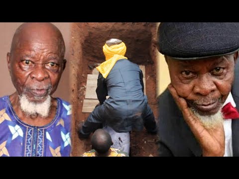 TEARS FLOW! SEE HOW VETERAN ACTOR (AGBAKO) CHARLES OLUMO WAS BURIED IN HIS HOUSE