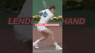 Ivan Lendl One-Handed Backhand 🔥 Details