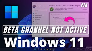 Windows 11 Beta Channel Not Showing & Working! | Switch from Dev Channel to Beta Channel Windows 11 Wealth