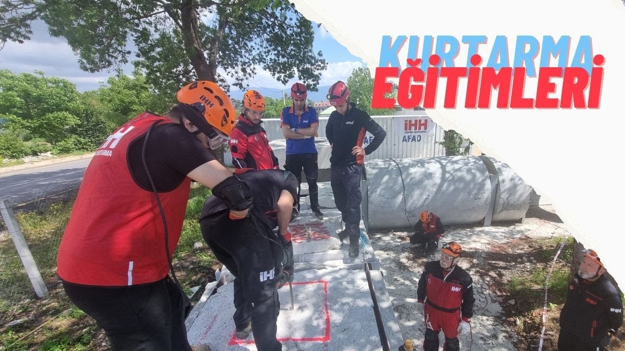 Depremde Arama Kurtarma Eğitimi