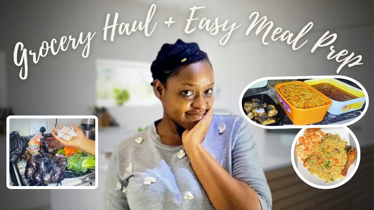 Huge Grocery Haul + Meal Prep Vlog | What I Eat in a Week (Realistic ...