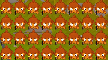 Can I WIN With ONLY Dart Monkeys in BANANZA? (Bloons TD Battles 2)