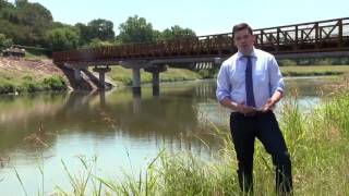 New pedestrian bridge spans Trinity River in Fort Worth