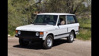 The Range Rover Classic is Original Range Rover - YouTube