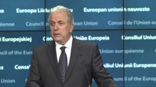 Press conference opening remarks by Commissioner D. Avramopoulos, Extraordinary JHA 24/3/2016