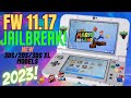 Jailbreak the new 3ds  2ds on latest firmware 1117 latest edition