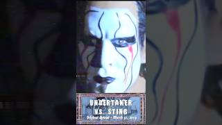 UNDERTAKER vs STING #StopMotion #Animation #WWE