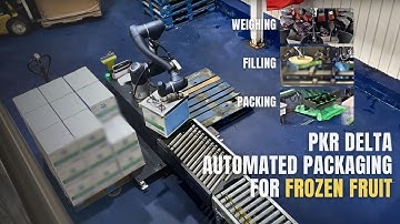 Turnkey Frozen Fruit Pouch Filling, Case Packing & Palletizing System