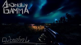 S.T.A.L.K.E.R. GAMMA Gameplay | An atmospheric walk through the night cemetery of technology