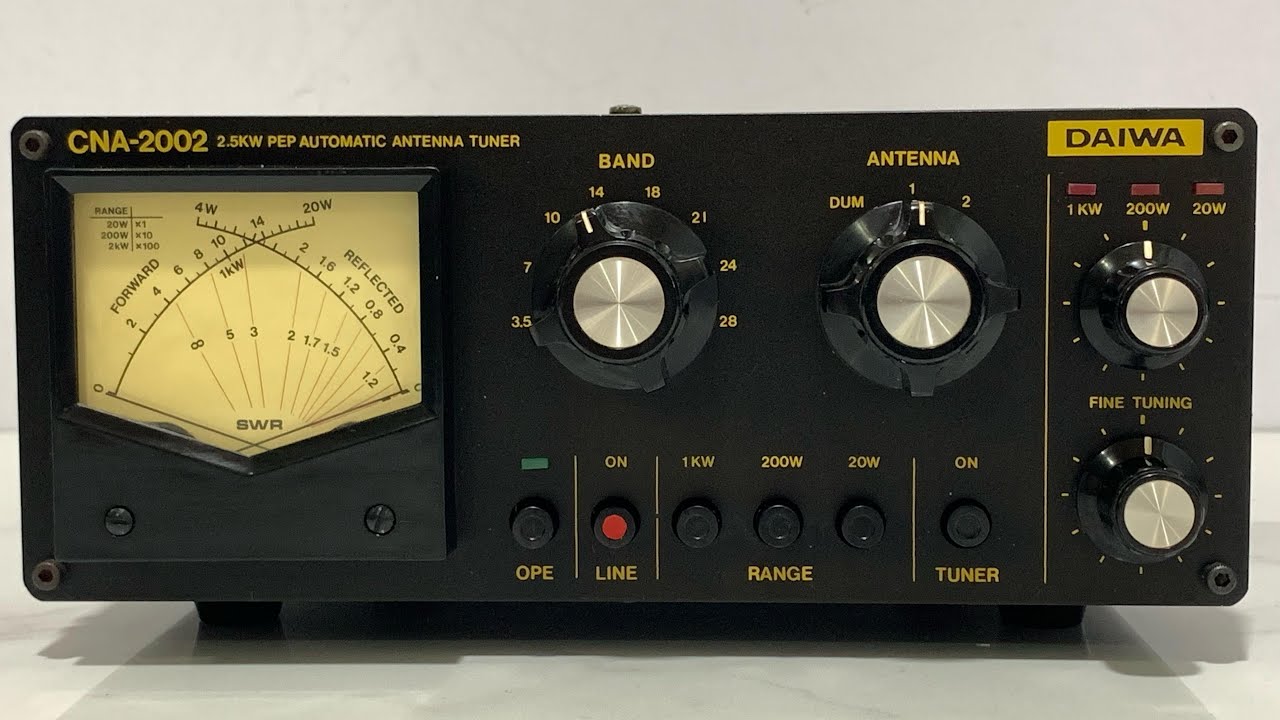 DAIWA Automatic Antenna Tuner CNA-1001 SFN DAIWA AUTOMATIC ANTENNA