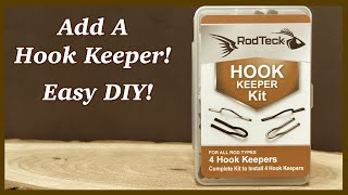 🪝Add a Hook Keeper to your Fishing Rod 🪝 