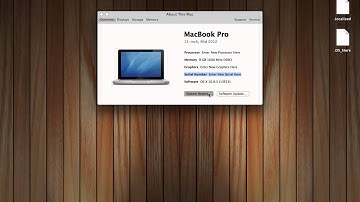 Change Serial Number and Specs on Mac - Part 6