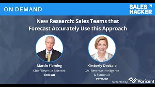 New Research: Sales Teams that Forecast Accurately Use this Approach