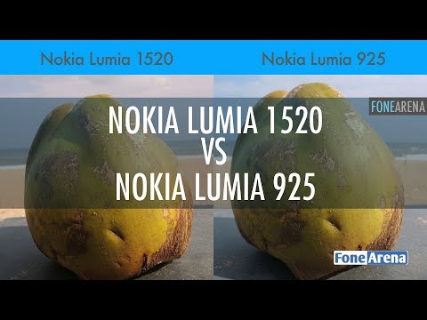 Nokia Lumia 1520 Vs Nokia Lumia 925 Camera Comparison