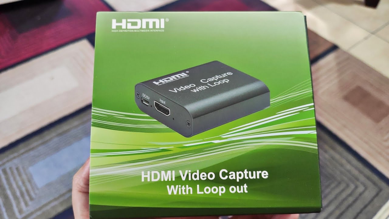 Unboxing HDMI Video Capture Card YouTube