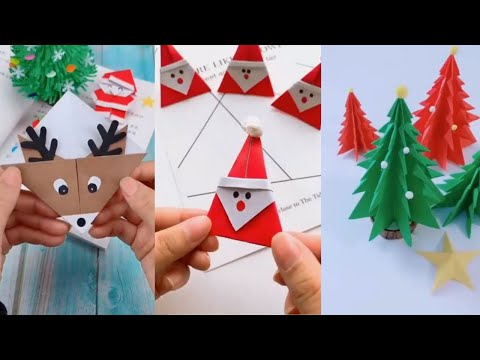 Video HƯỚNG DẪN LÀM CÂY THÔNG NOEL BẰNG GIẤY, LÀM ÔNG GIÀ... - youtube