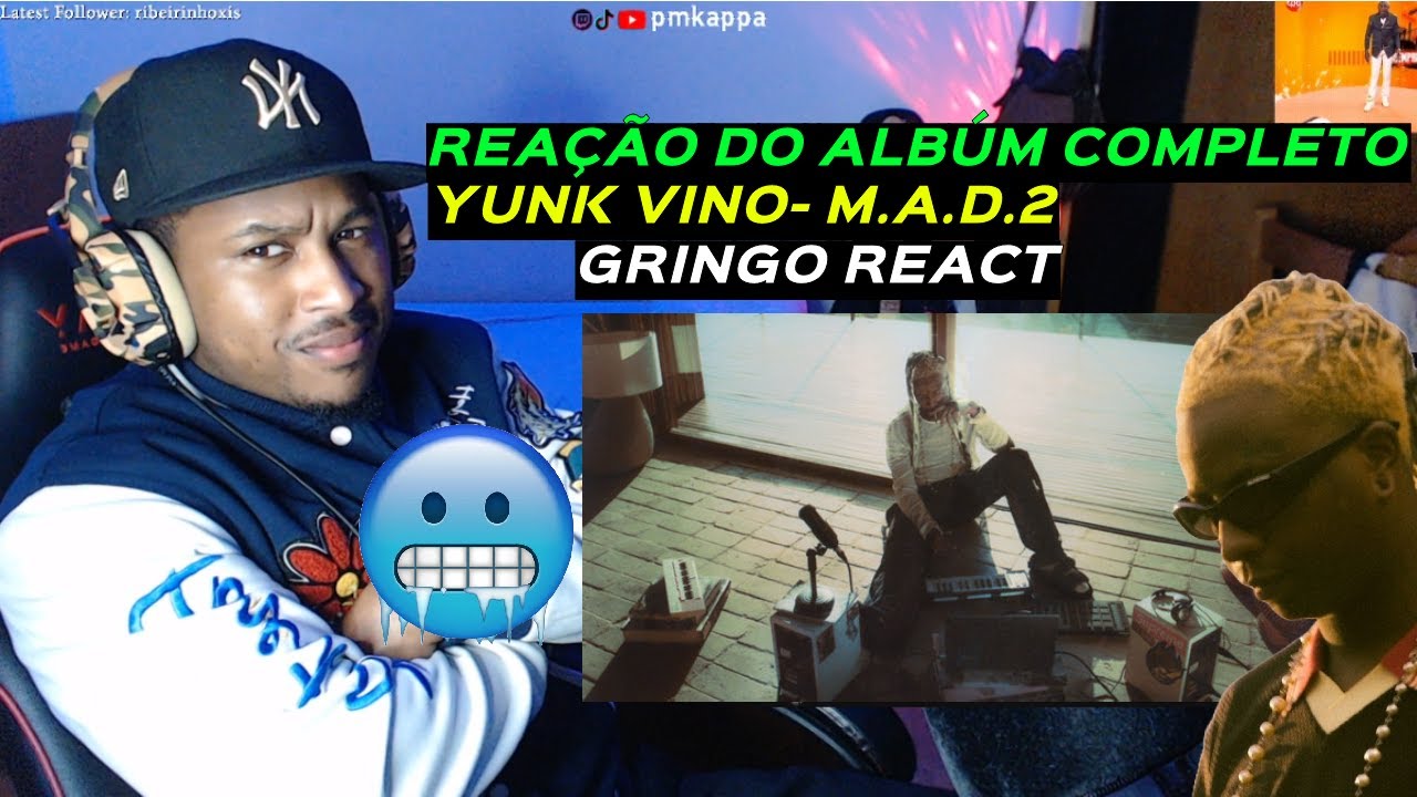 🇲🇿PRIMEIRA VEZ ESCUTANDO YUNK VINO M.A.D.2 - KAPPA REACT/ ANÁLISE