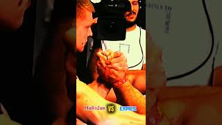 This Arm Wrestling Match Got INTENSE… Morozov vs Ermes!#shortvideo #viral #armwrestling