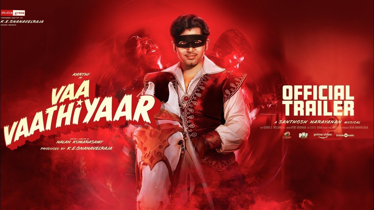 Vaa Vaathiyaar - Official Trailer | Releases at PVR on Dec 12