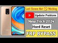 Redmi Note 9 pro frp YouTube update problem | Redmi note 9 pro frp bypass new trick 2024 | update 12