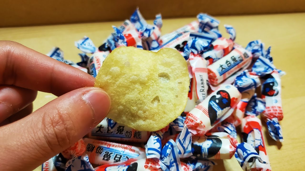White Rabbit flavored Lays Potato Chips?! (Nostalgic) YouTube