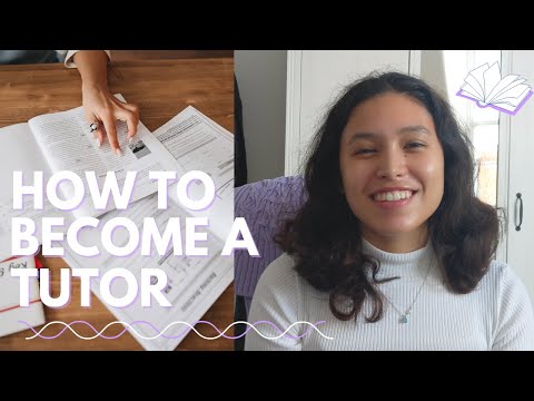 Video: How To Become A Tutor