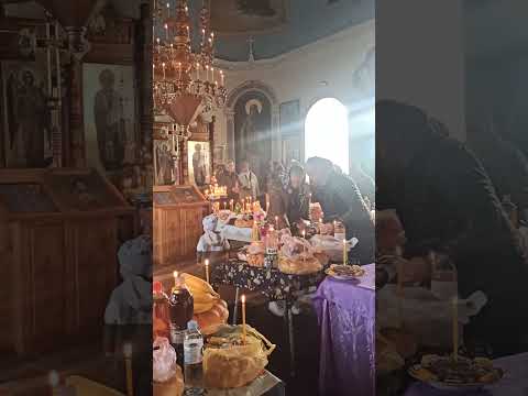 Дмитр. род. суббота. Панихида в храме Св. Николая Мирликийского. Маркулешты. Молдова. 02.11.24.