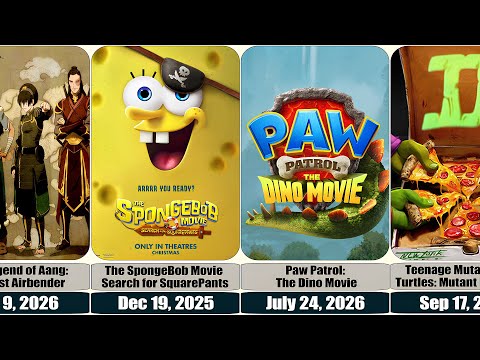 All Paramount Animated Films (1939–2027)