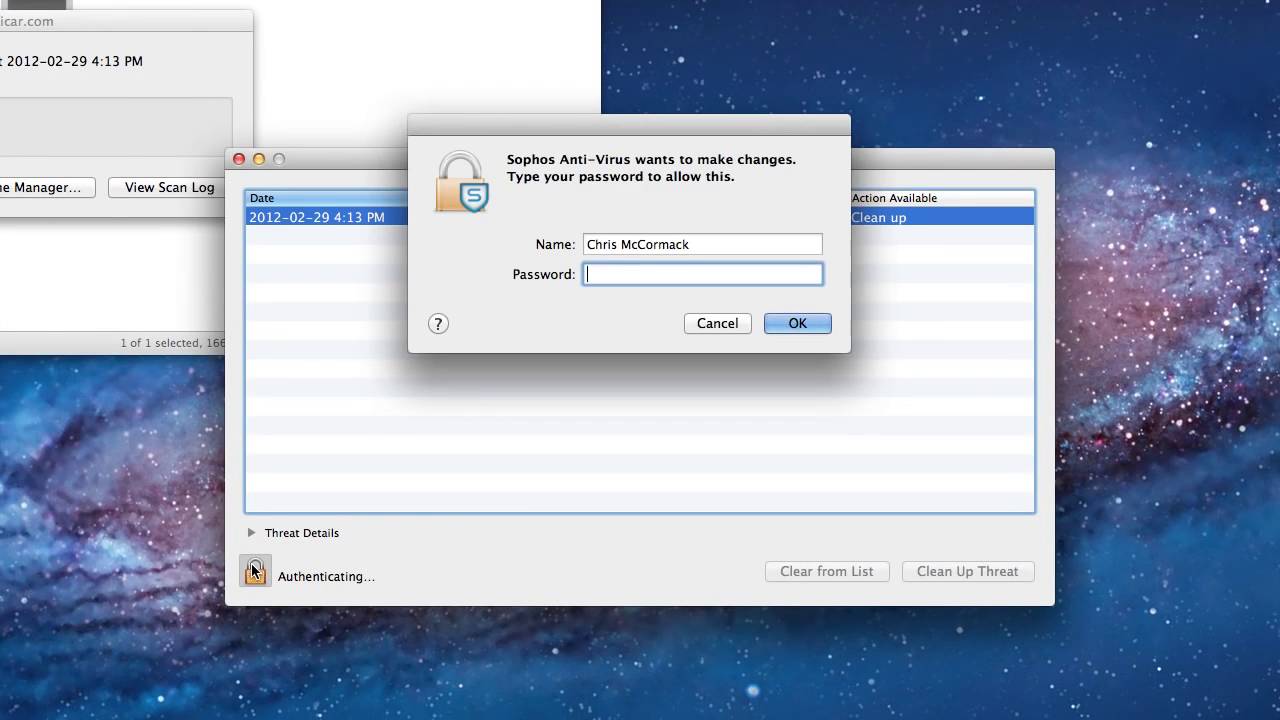 how to clean up viruses on mac