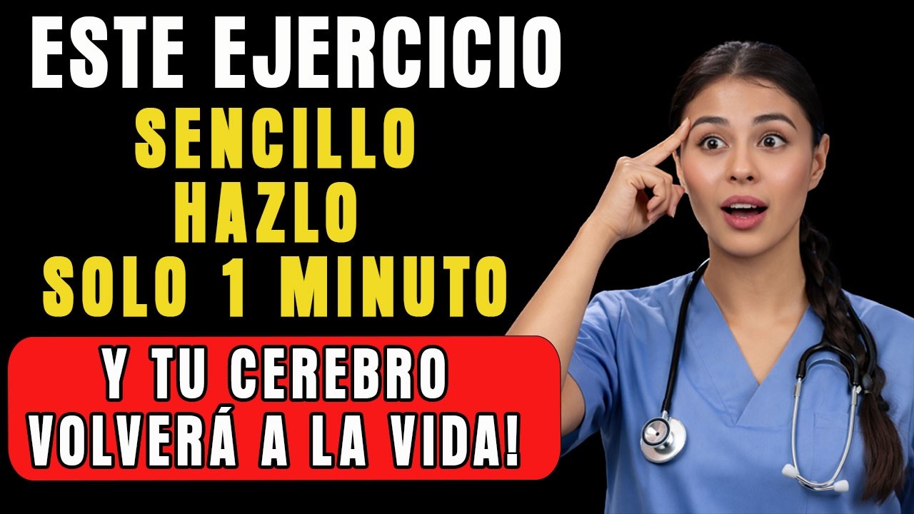 Psiquiatra revela el EJERCICIO de 60 SEGUNDOS para RECUPERAR tu MEMORIA