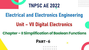 Digital Circuits | Electrical & Electronics Engineering | TNPSC AE | TRB | TNEB AE| Chapter 2 Part 6