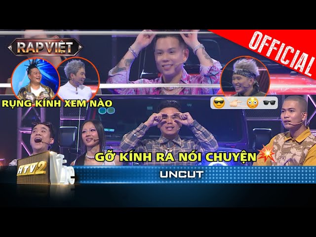 UNCUT: Thái VG sốc vì pha quay lưng của B Ray, JustaTee - BigDaddy dụ Andree gỡ kính | Rap Việt 2023 class=