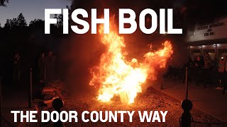 Fish Boil at Pelletier's Restaurant in Door County Wisconsin