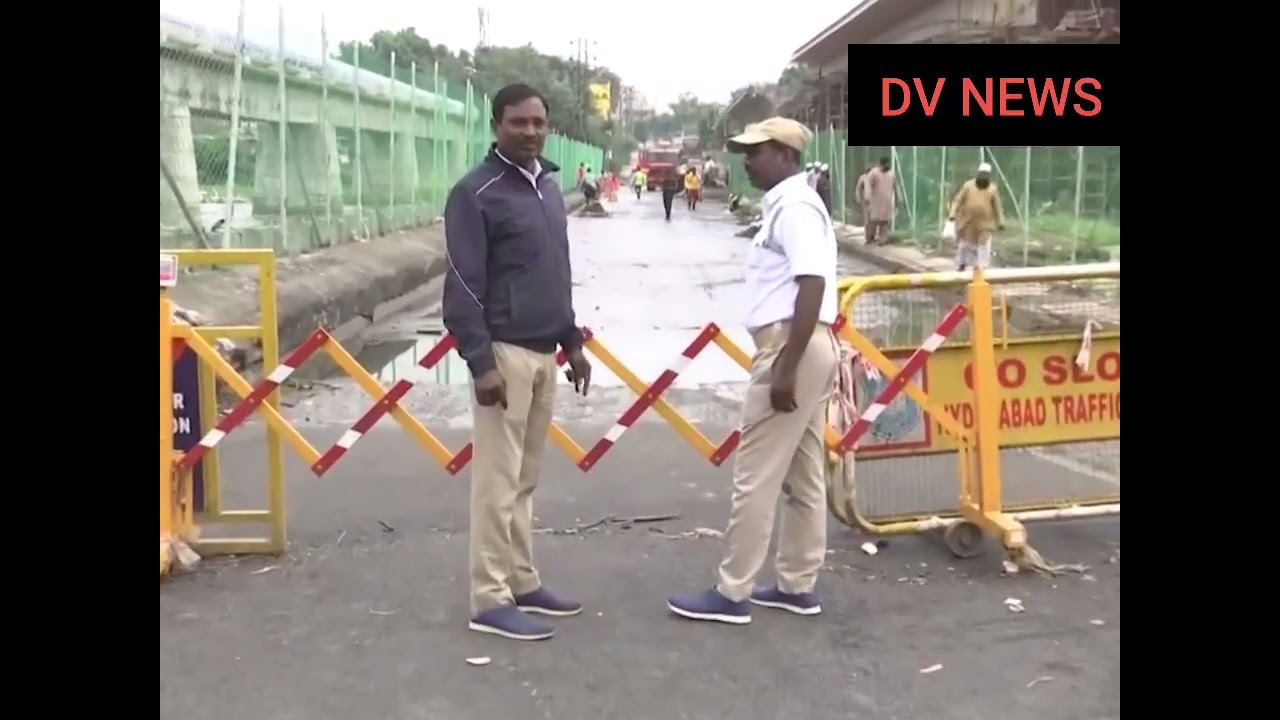 Alert Musarambagh to Ramanthapur  Bridge Closed Due to Heavy water flow in Musi River