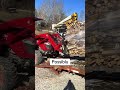Always great when things go as planned! #wow #fire #firewood #tractor #viralvideo #fyp