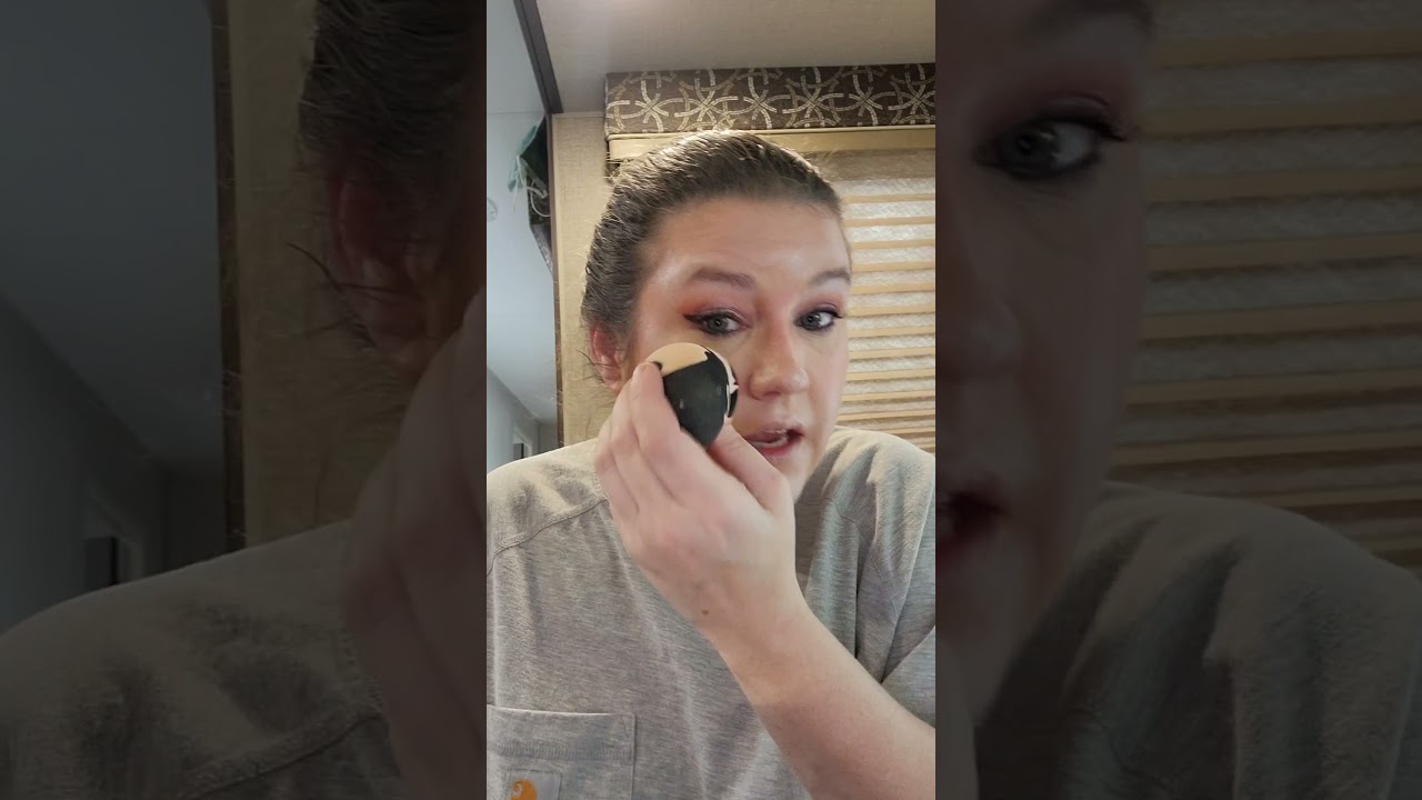 trying on makeup from my unboxing #makeup