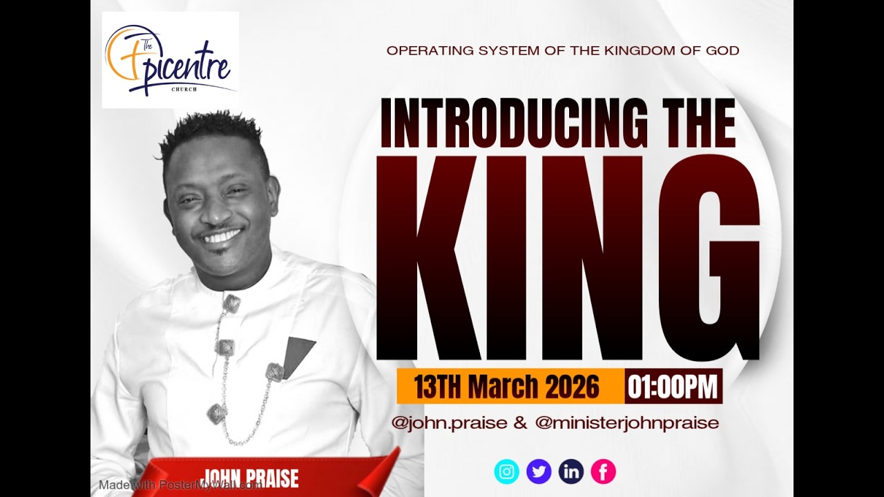 INTRODUCING THE KING by John Praise - YouTube