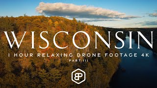 Across Wisconsin – 1 Hour Drone Footage 4K Part III