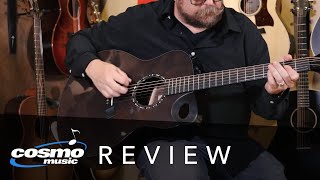 Taylor Custom No 6 Grand Symphony Sitka Spruce East Indian Rosewood Charcoal Demo Review